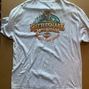 XL Harley Davidson T-shirt Rattlesnake Mountain